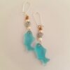 Handmade Seaglass Fish Earrings - Image 3