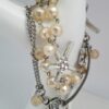 Wrap Bracelet, glass pearls, glass beads, stamped pendant, starfish charm - Image 2