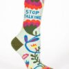 Stop Talking W-Crew Socks