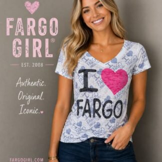 Fargo Girl® I Heart Fargo Tee
