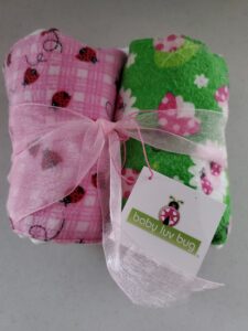 li'l  luvbug burp cloths 🐞