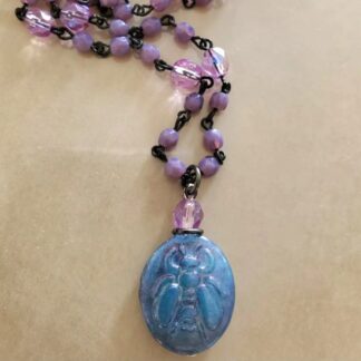 🐝 Lavender & Honey Necklace | CLC Jewelry
