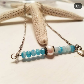 Seafoam Kiss Necklace | CLC Jewelry