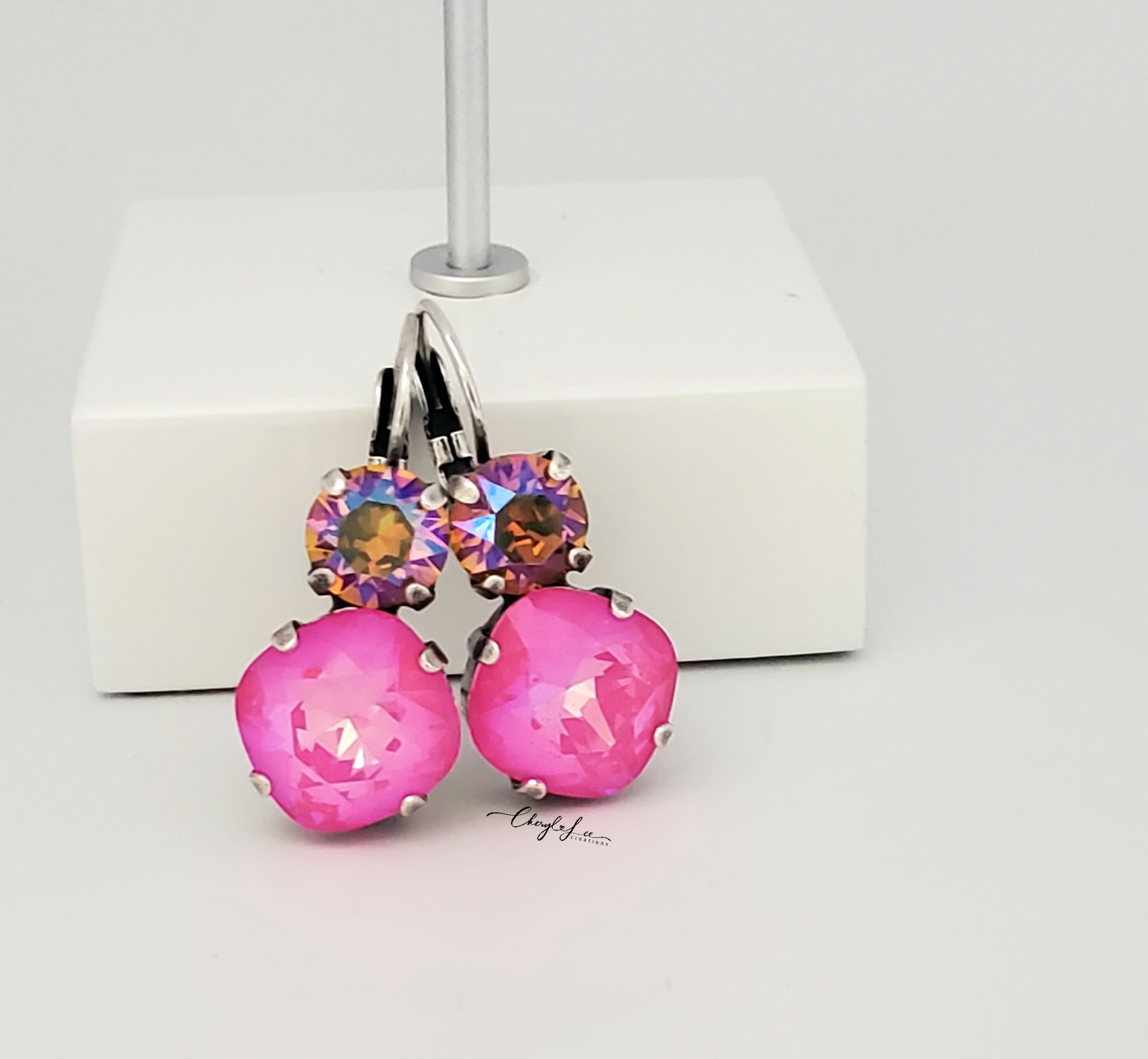 Sunset Kisses Crystal Earrings | CLC Jewelry