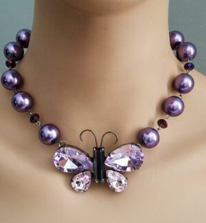🦋 Lavender Flight Necklace | CLC Jewelry