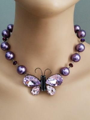 🦋 Lavender Flight Necklace | CLC Jewelry