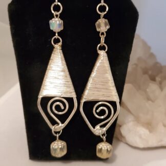 Silver Whisper Earrings | CLC Jewelry