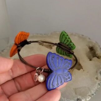 🦋 Butterfly Dance Bangle | CLC Jewelry