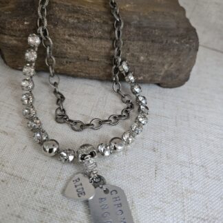 Chrome Angels Necklace | CLC Jewelry