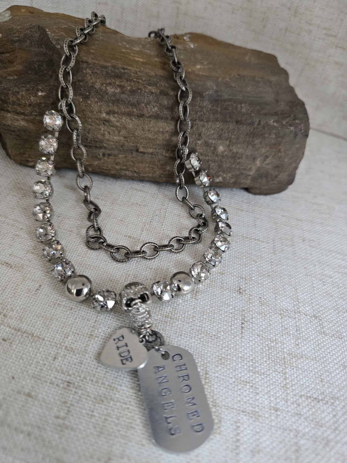 Chrome Angels Necklace | CLC Jewelry