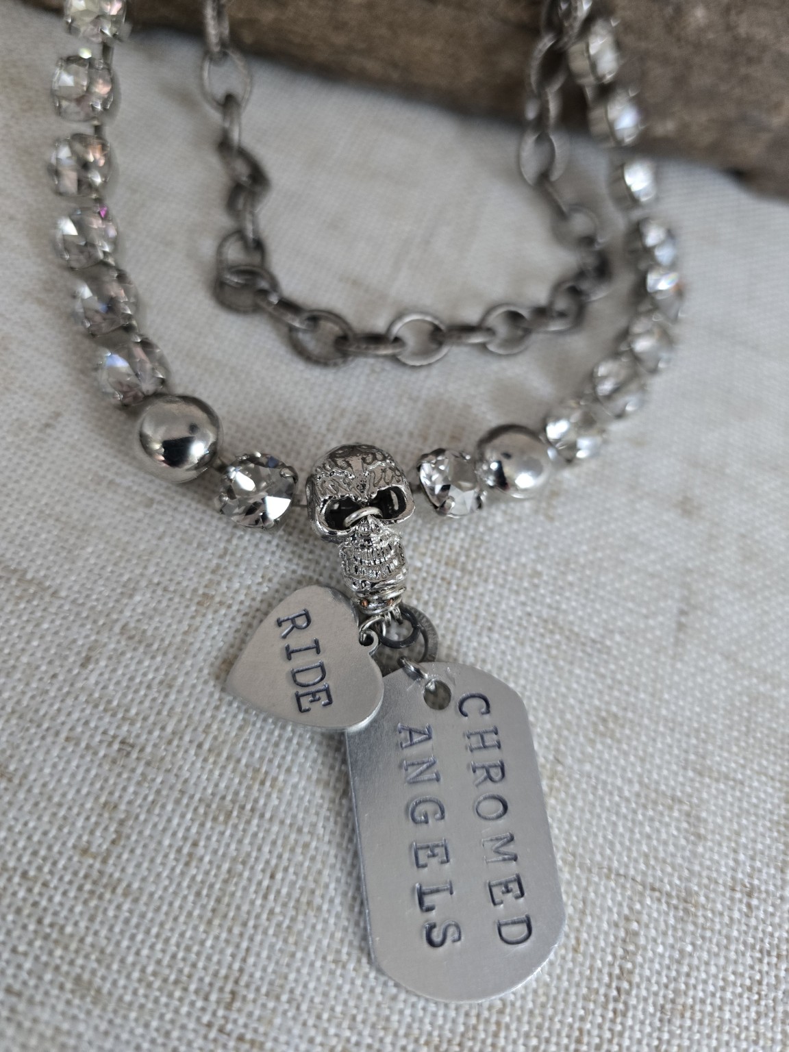 Chrome Angels Necklace | CLC Jewelry - Image 2