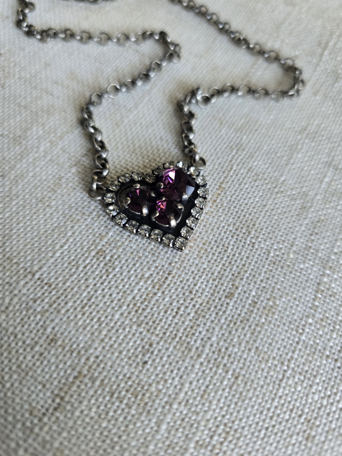 Heart After Dark Necklace | CLC Jewelry - Image 3
