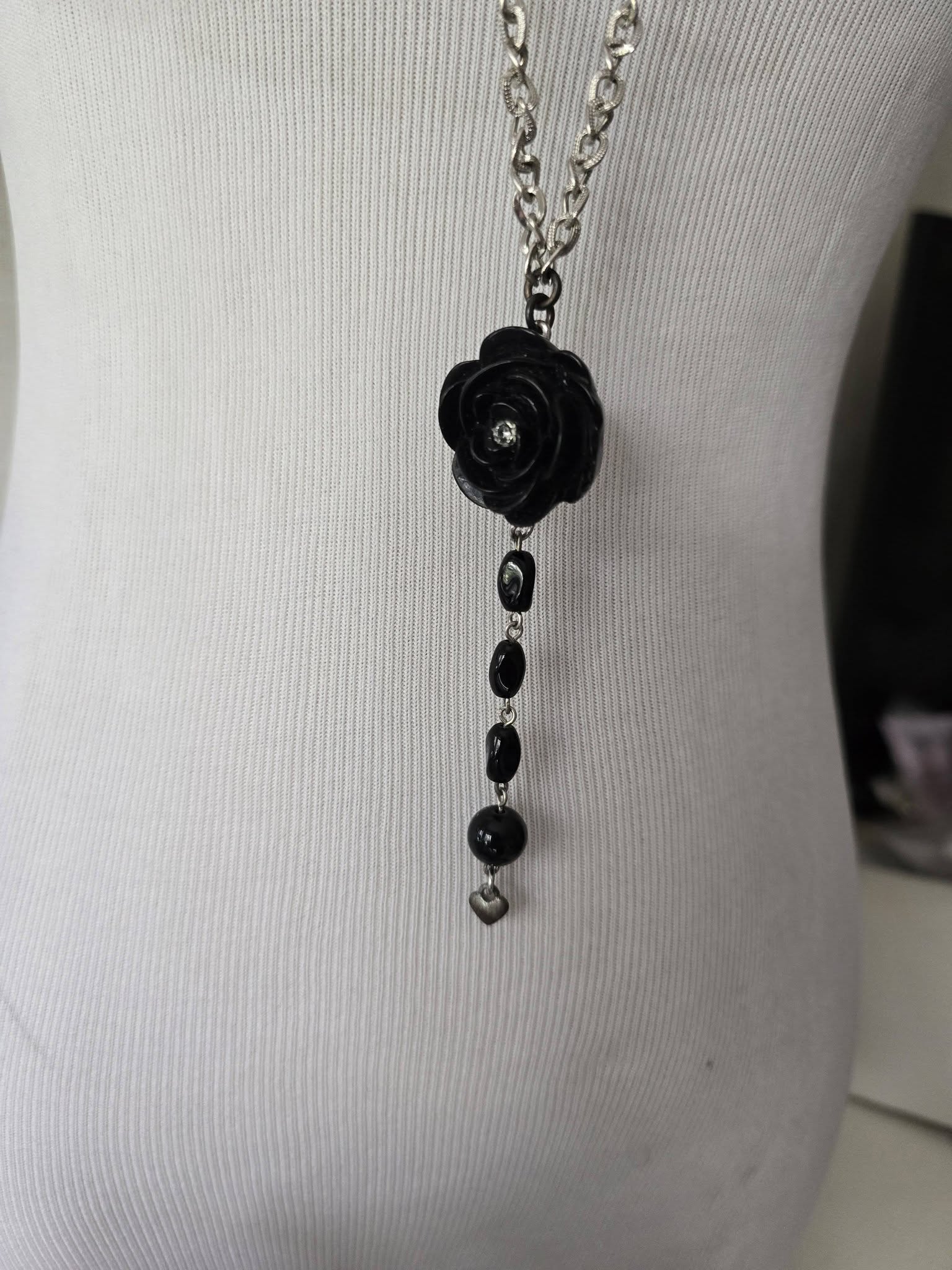 🖤 Midnight Bloom Necklace | CLC Jewelry - Image 3