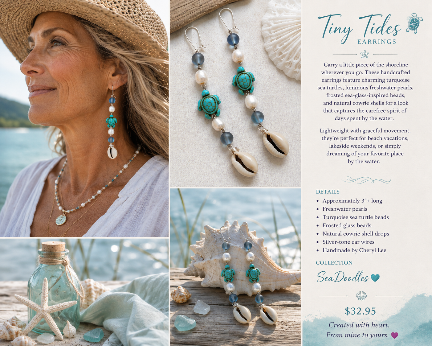 Tiny Tides Earrings | CLC Jewelry - Image 4