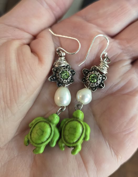Tiny Turtle Treasures Earrings | CLC Jewelry
