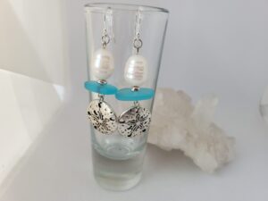 🐚 Sea Glass Serenity Earrings | CLC Jewelry