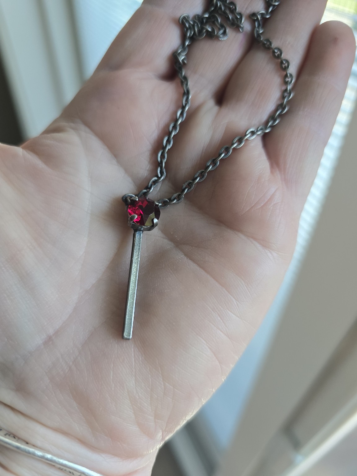 ❤️ One Red Moment Necklace | CLC Jewelry - Image 3